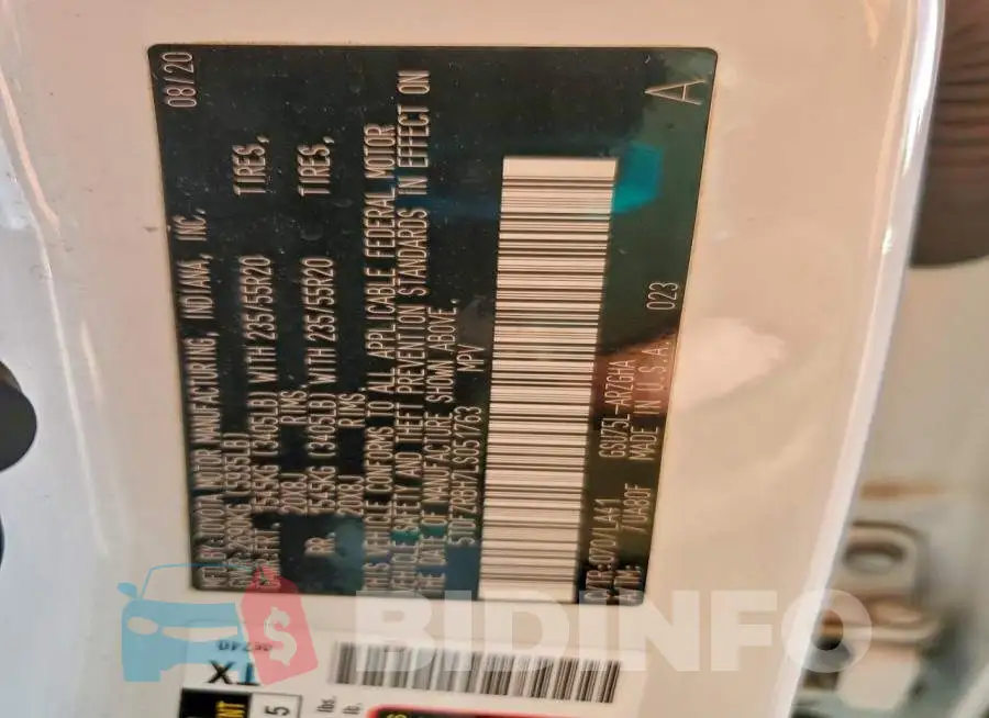 5TDFZRBH7LS051763 Photo# 13