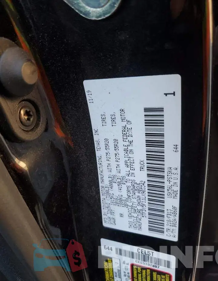 5TFDY5F11LX903342 Photo# 13