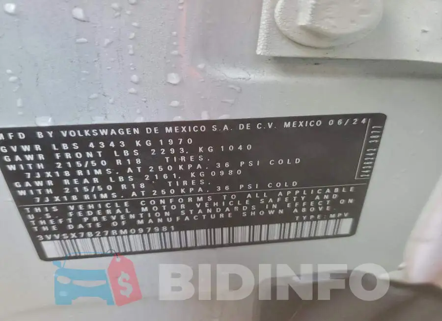 3VVSX7B27RM097981 Photo# 13