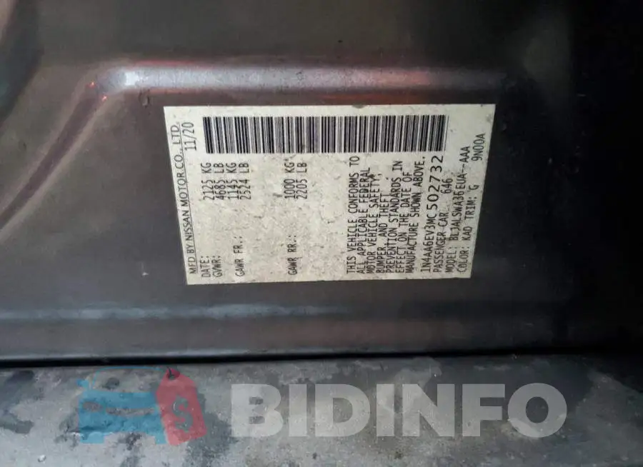 1N4AA6EV3MC502732 Photo# 12