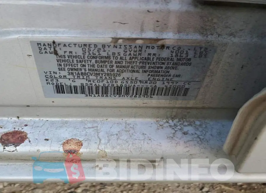 3N1AB8CV3MY285926 Photo# 12