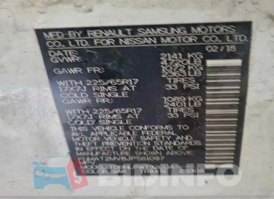 KNMAT2MV8JP561097 Photo# 14