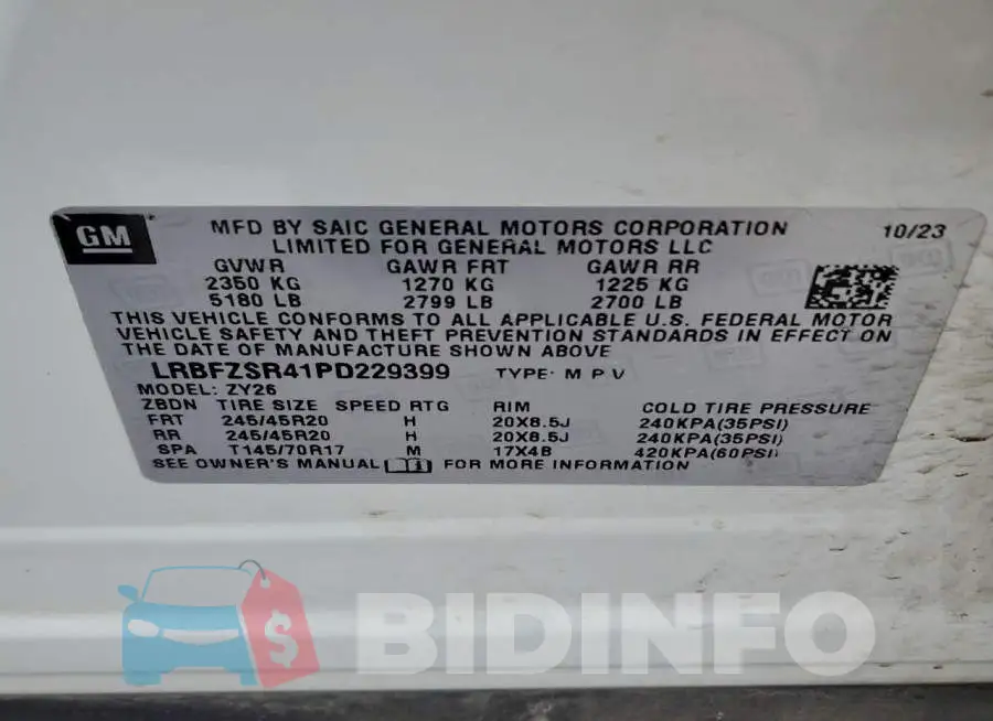 LRBFZSR41PD229399 Photo# 12