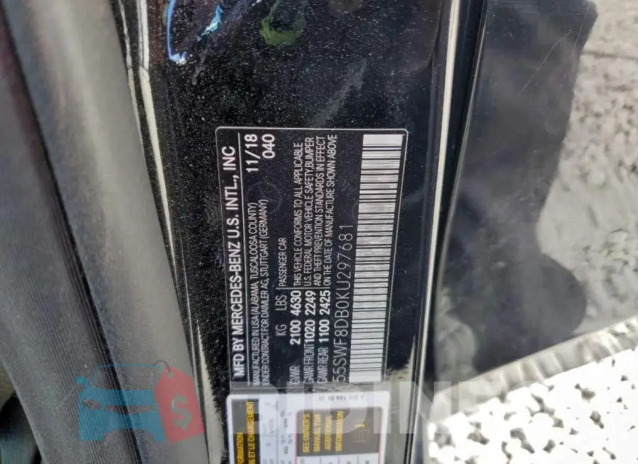 55SWF8DB0KU297681 Photo# 12