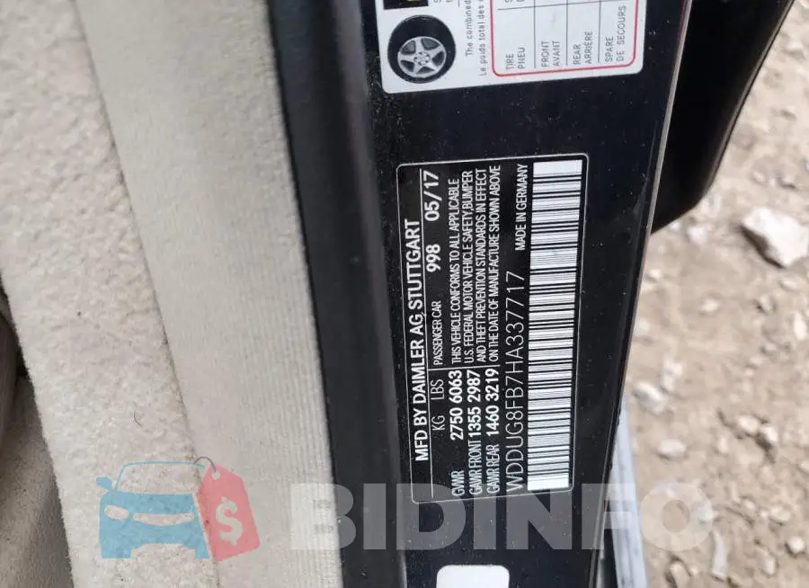 WDDUG8FB7HA337717 Photo# 12