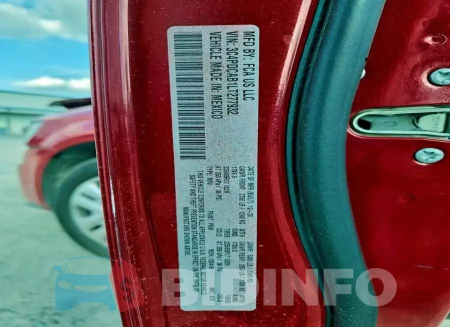3C4PDCAB1LT277932 Photo# 13