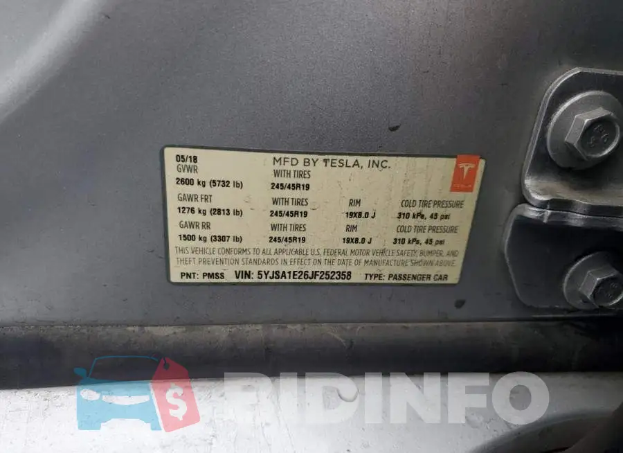 5YJSA1E26JF252358 Photo# 12