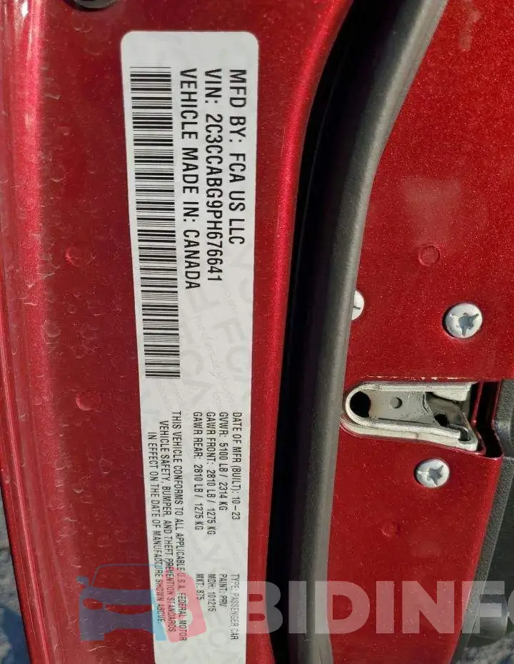 2C3CCABG9PH676641 Photo# 13