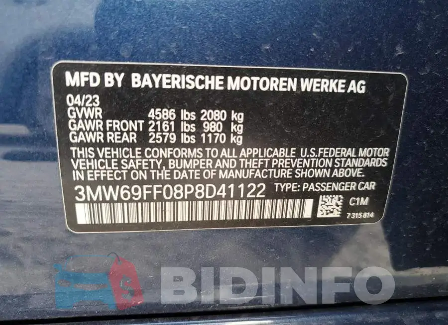 3MW69FF08P8D41122 Photo# 12