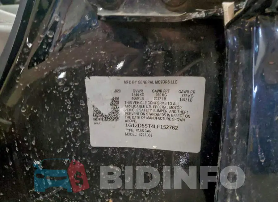 1G1ZD5ST4LF152762 Photo# 13