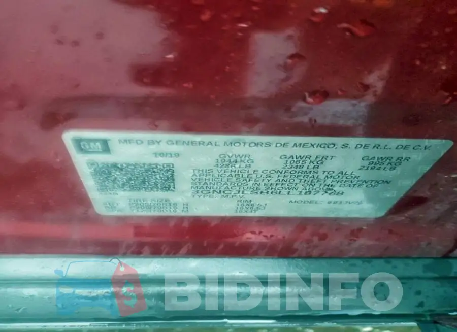3GNCJLSB6LL187768 Photo# 13