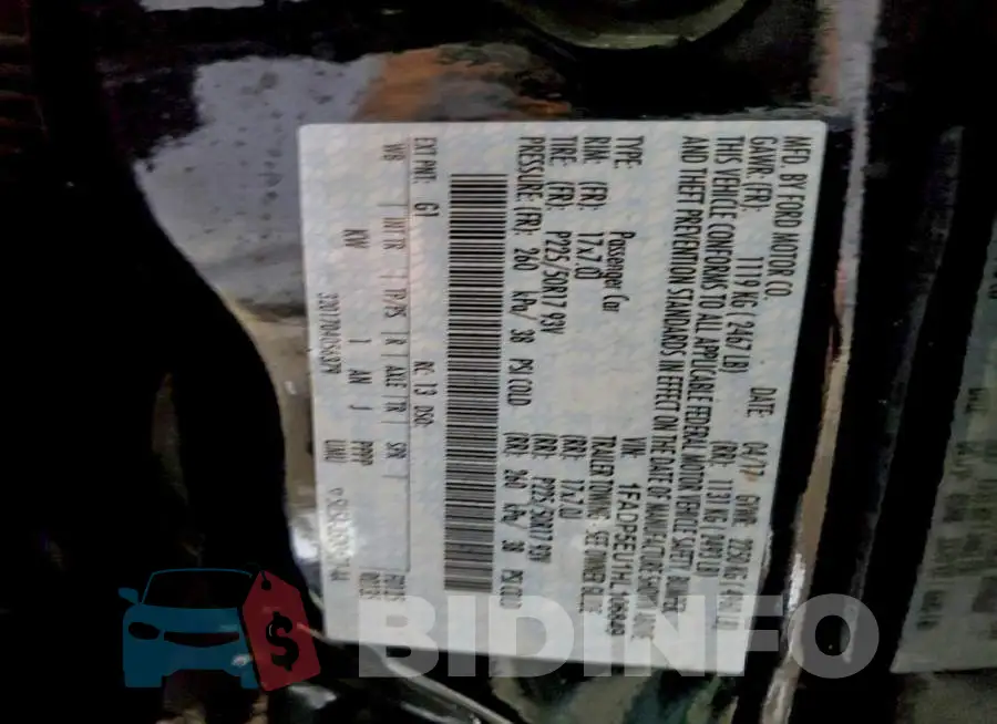 1FADP5EU1HL106849 Photo# 12