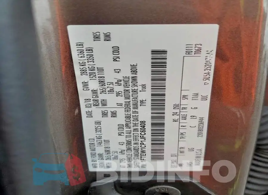 1FTEW1CP1JFC60408 Photo# 12