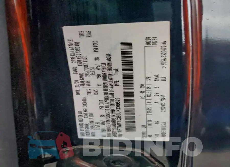1FTMF1CB0LKE09529 Photo# 12