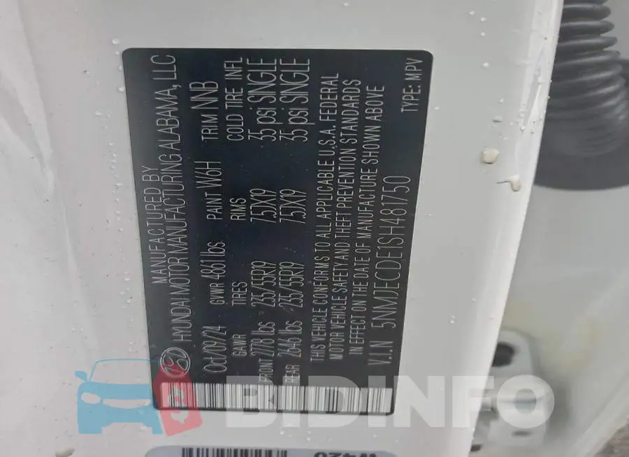 5NMJECDE1SH481750 Photo# 14