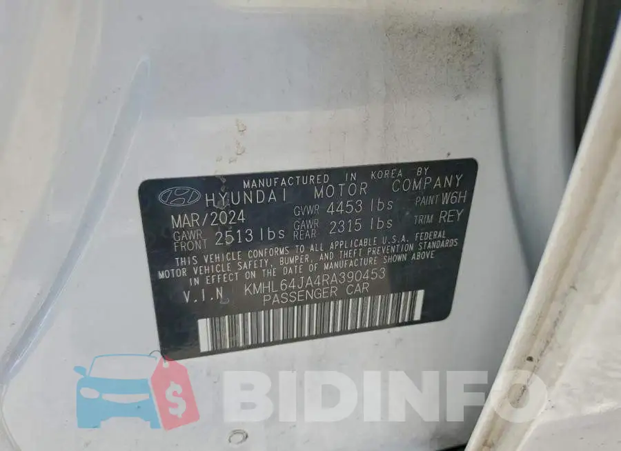 KMHL64JA4RA390453 Photo# 12