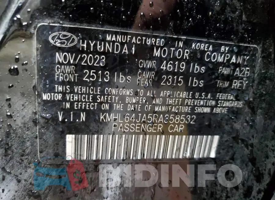 KMHL64JA5RA358532 Photo# 13