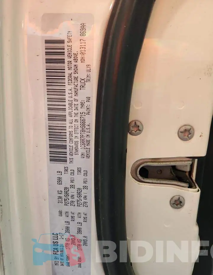 1C6RR7PT8HS666715 Photo# 12
