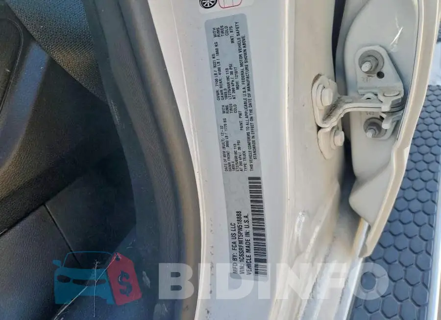 1C6SRFMT5PN518888 Photo# 12