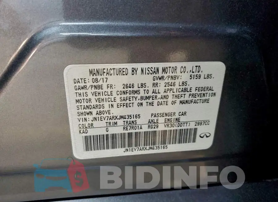 JN1EV7ARXJM435165 Photo# 12