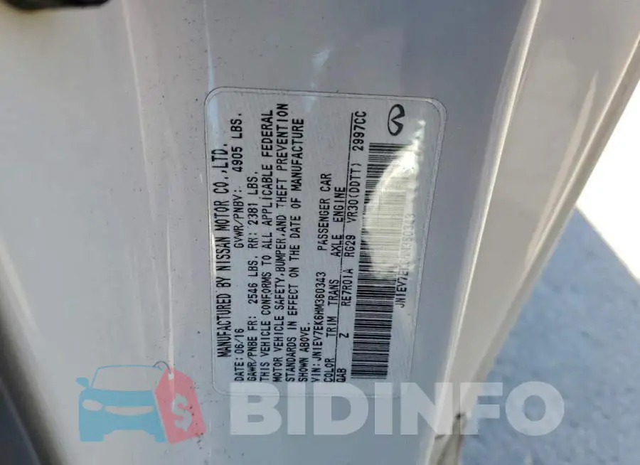 JN1EV7EK6HM360343 Photo# 12
