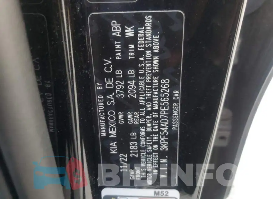 3KPF54AD7PE565268 Photo# 12