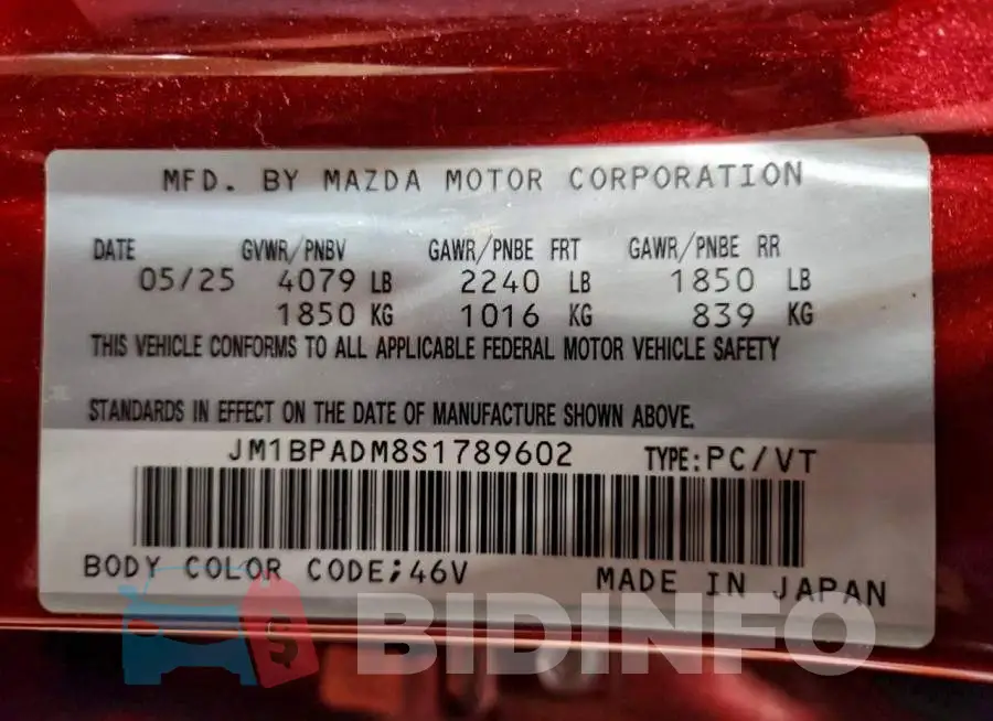 JM1BPADM8S1789602 Photo# 12