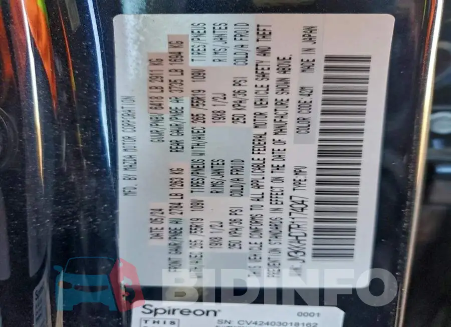 JM3KKAHD7R1174047 Photo# 14