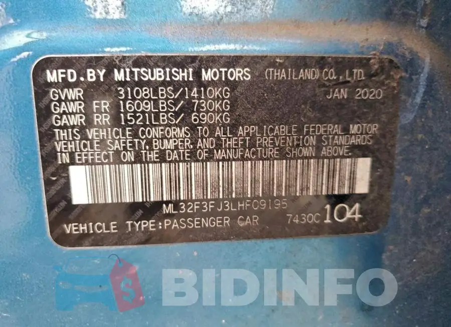 ML32F3FJ3LHF09195 Photo# 12