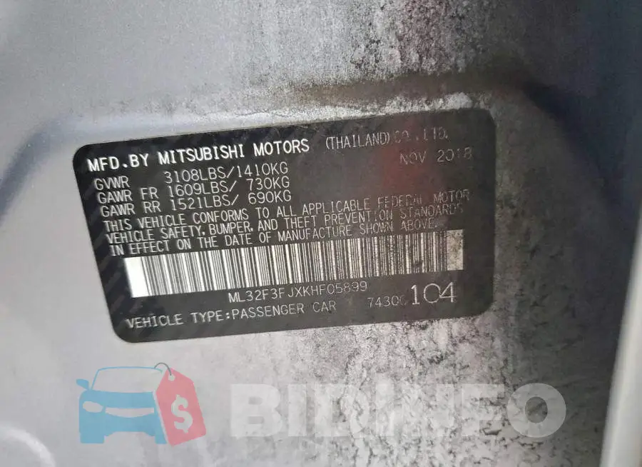 ML32F3FJXKHF05899 Photo# 13