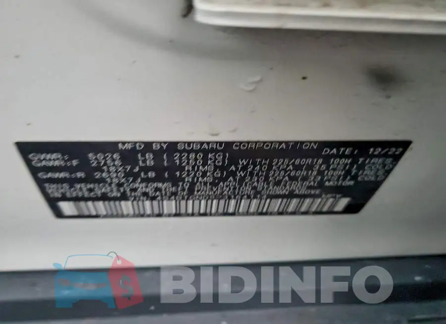 4S4BTGND9P3164114 Photo# 13