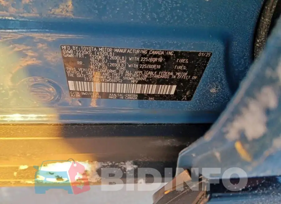 2T3T6RFVXSW088752 Photo# 12