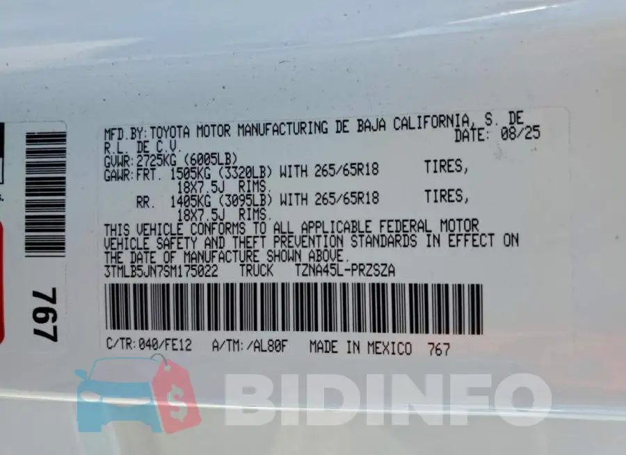 3TMLB5JN7SM175022 Photo# 13