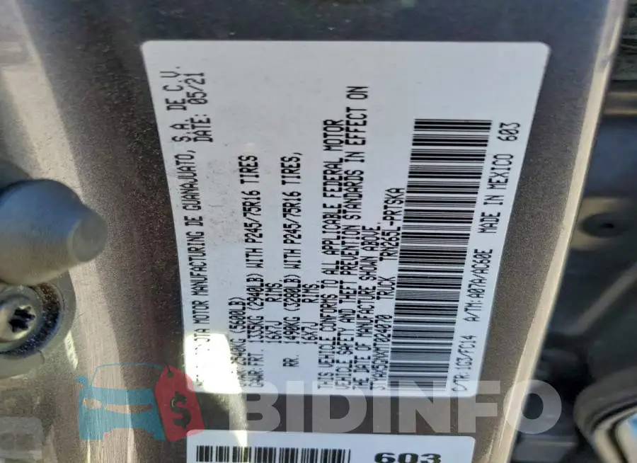 3TYAX5GNXMT024070 Photo# 12