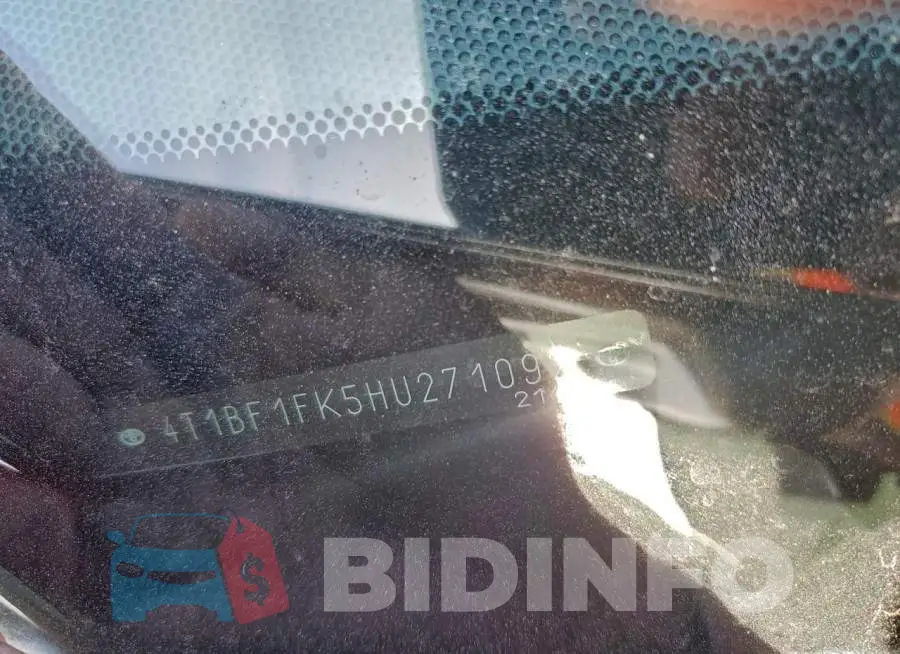 4T1BF1FK5HU271092 Photo# 12