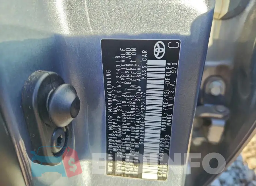 5YFEPMAE3NP322177 Photo# 12