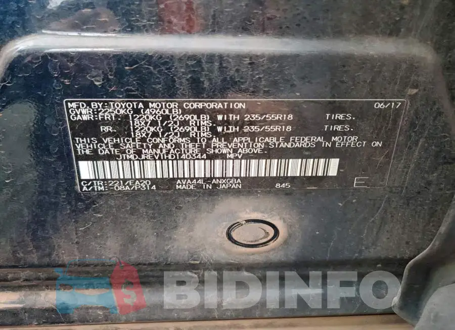 JTMDJREV1HD140344 Photo# 13