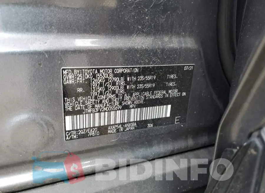 JTMFB3FV2MD055699 Photo# 13