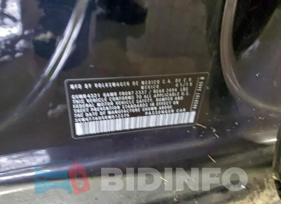 3VW6T7AU5KM012279 Photo# 12