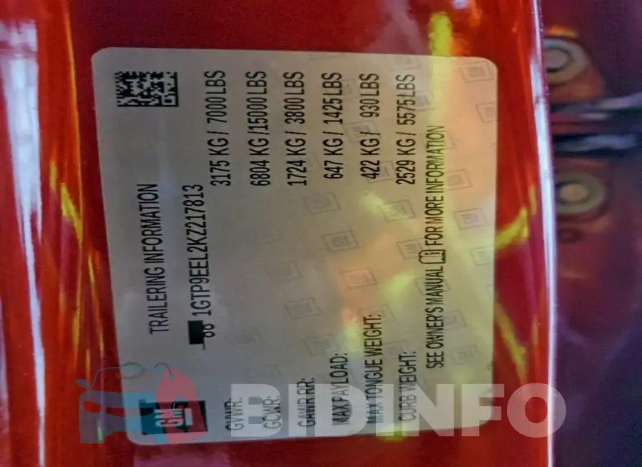 1GTP9EEL2KZ217813 Photo# 14