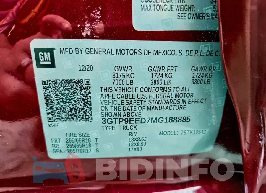 3GTP9EED7MG188885 Photo# 12