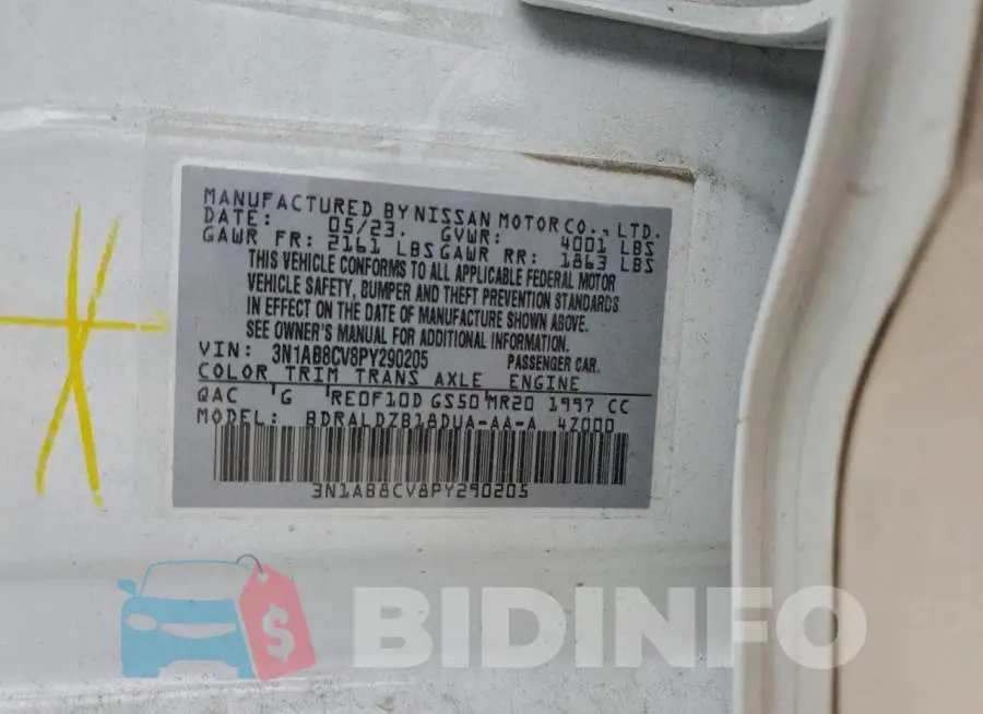 3N1AB8CV8PY290205 Photo# 12