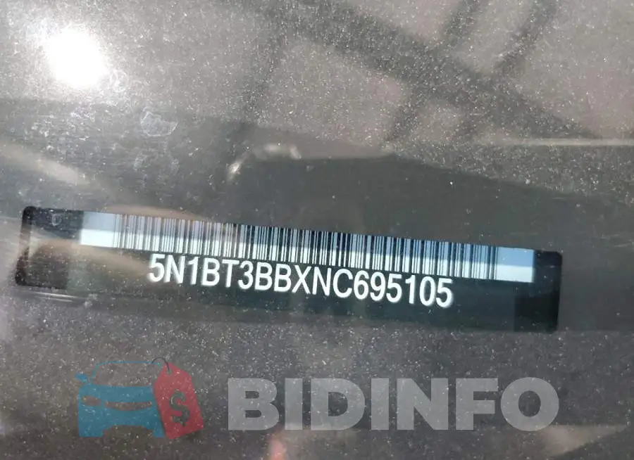 5N1BT3BBXNC695105 Photo# 13