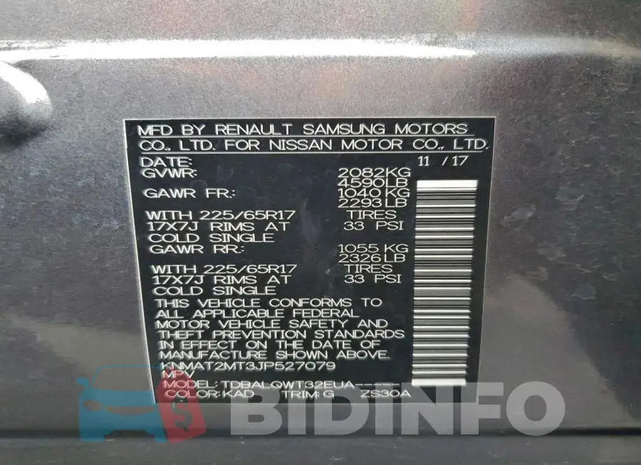 KNMAT2MT3JP527079 Photo# 14