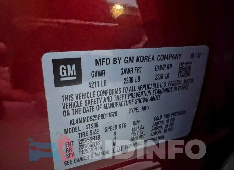 KL4MMDS25PB011628 Photo# 10