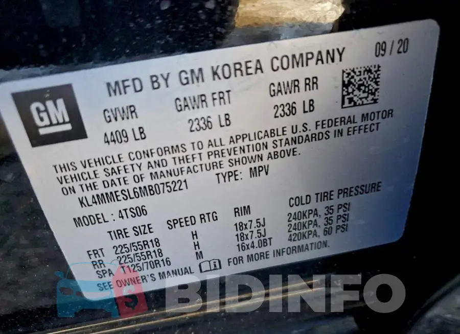KL4MMESL6MB075221 Photo# 14