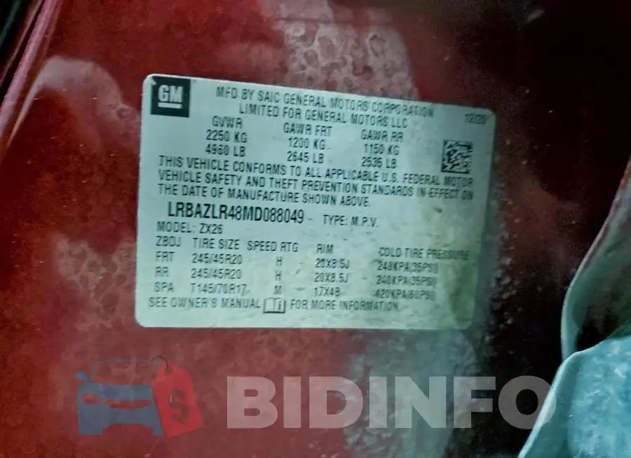 LRBAZLR48MD088049 Photo# 13