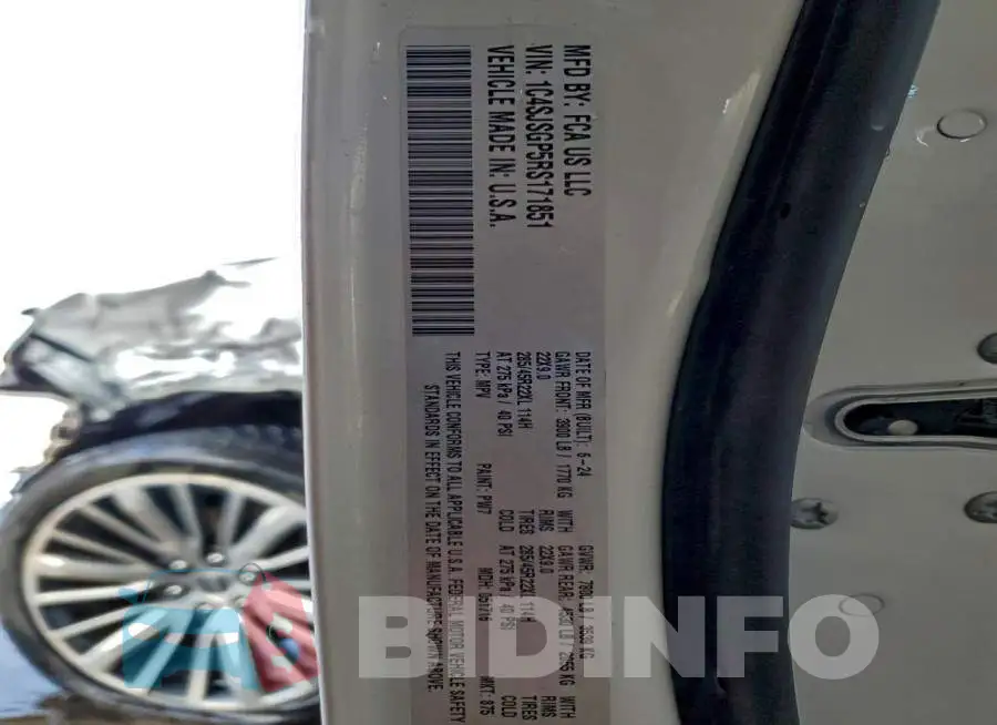 1C4SJSGP5RS171851 Photo# 14