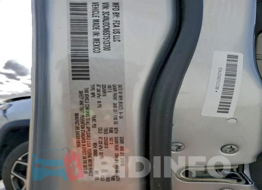 3C4NJDCN6ST513700 Photo# 14