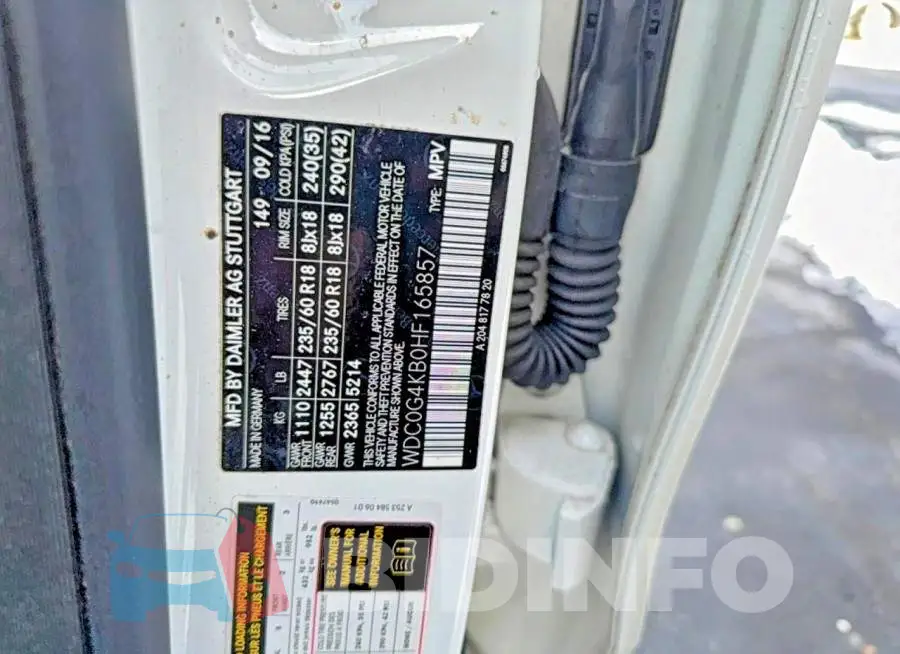 WDC0G4KB0HF165857 Photo# 10